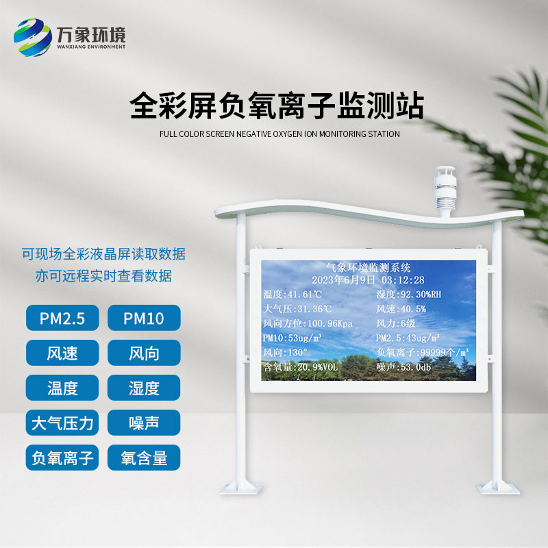 天然氧吧監(jiān)測站監(jiān)測負氧離子數(shù)據(jù)準確嗎？