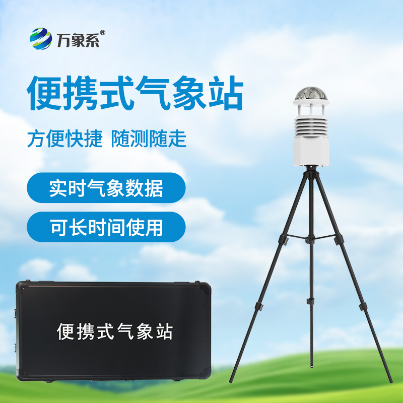 便攜式自動氣象站，應急場景中的“數(shù)據(jù)后盾”