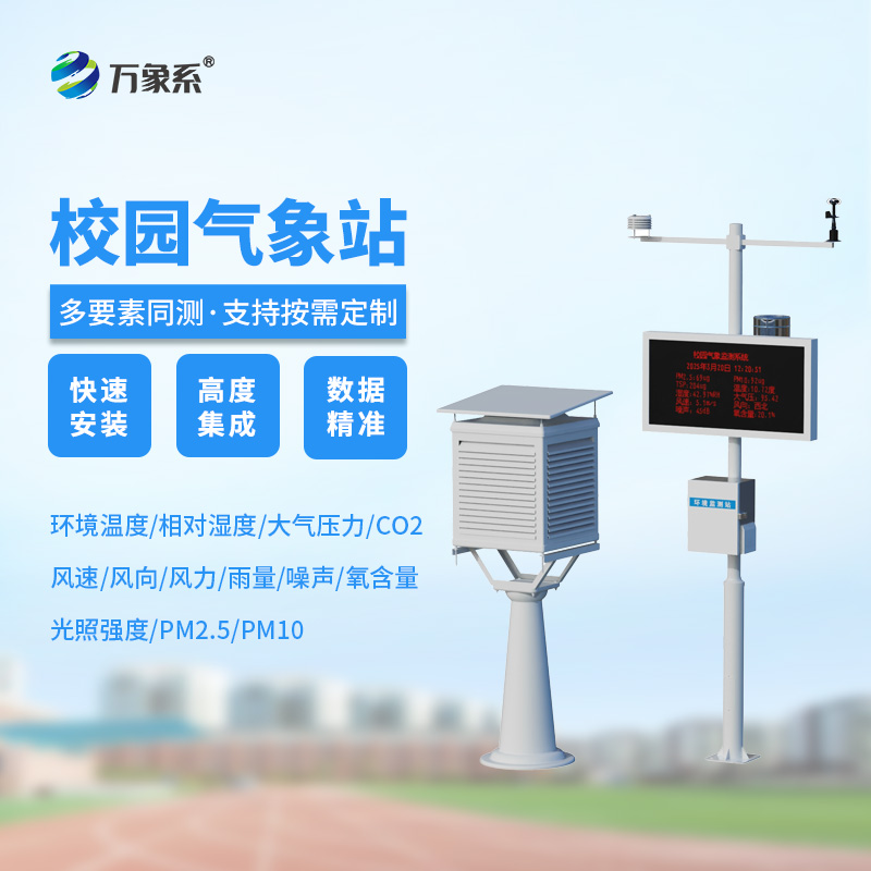 比天氣預報更貼心！這個高校校園氣象站24小時守護師生安全！