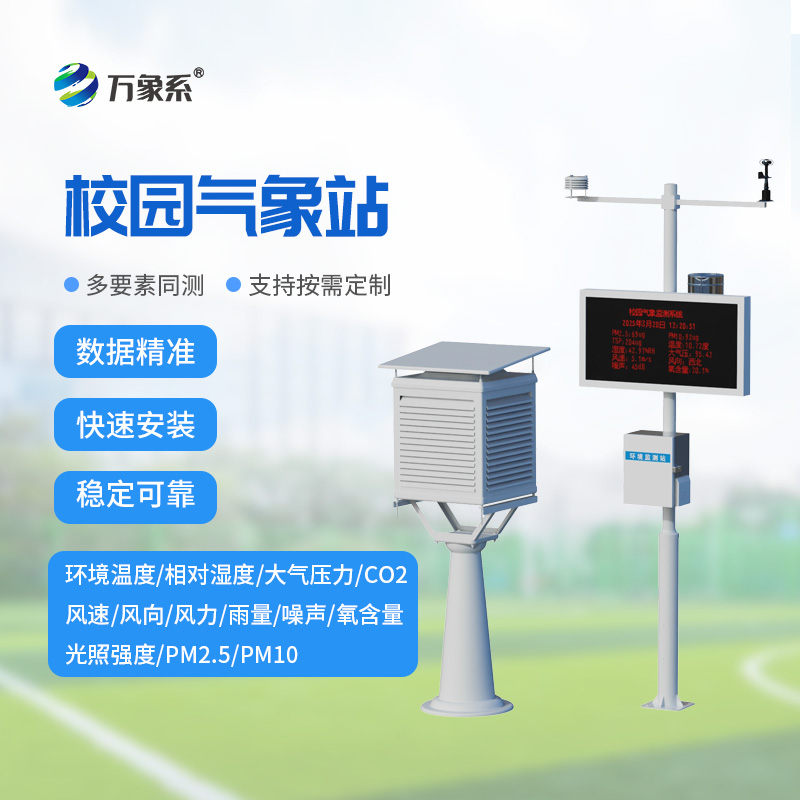 校園微氣象觀測站，比天氣預報更懂學校？